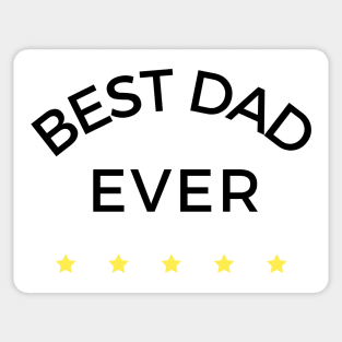 Best Dad Ever. Funny Dad Life Quote. Sticker